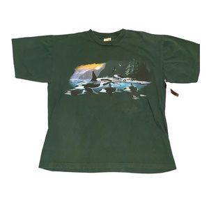 Made in USA 2000s whale tee
